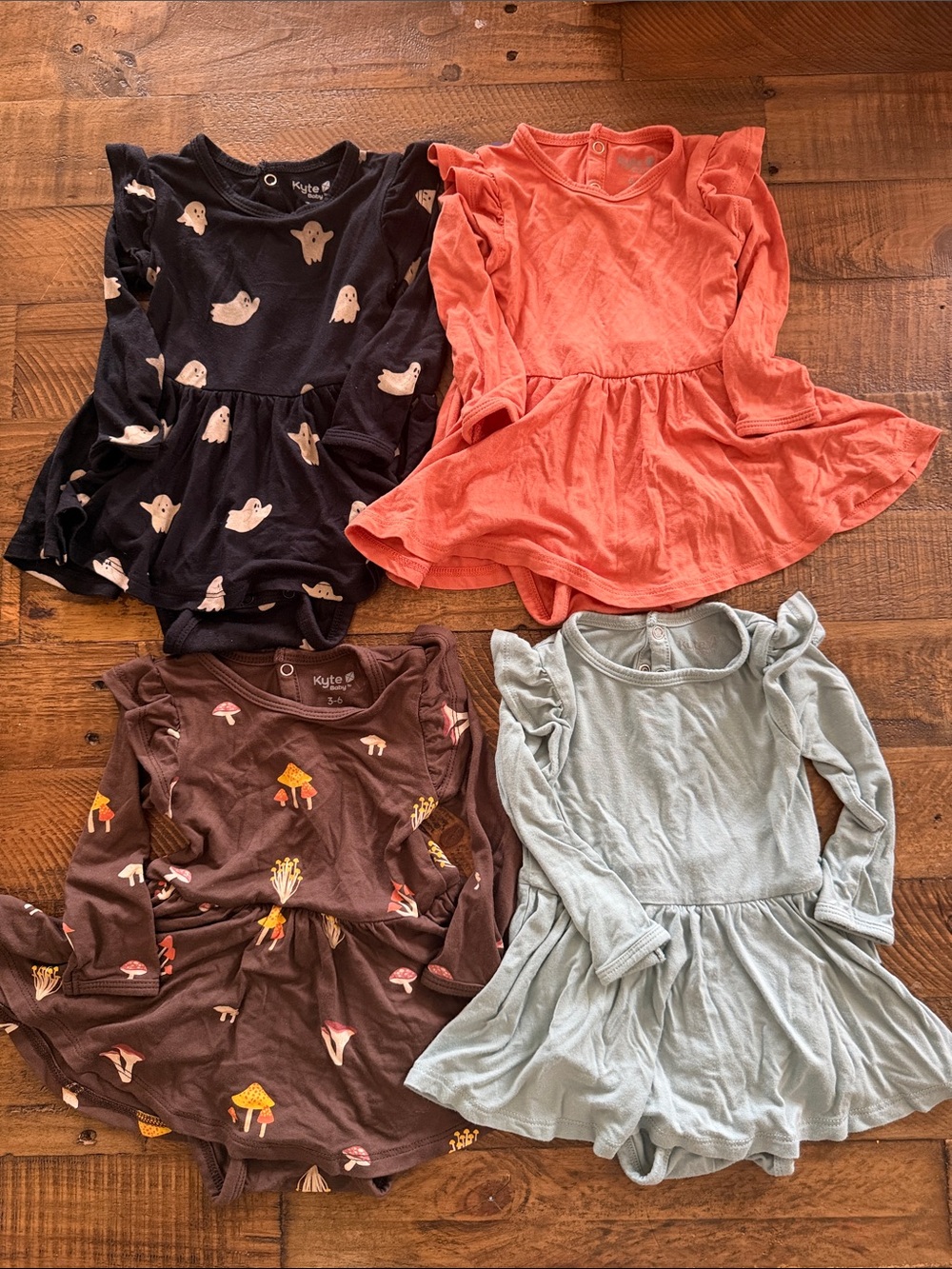 Lot of Kyte baby dresses